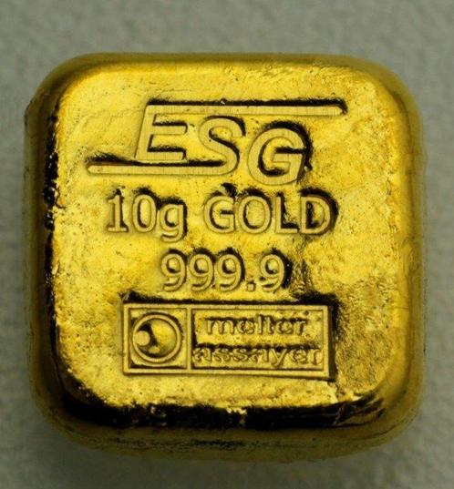 10 grammes - Or - ESG, Postzegels en Munten, Edelmetalen en Baren