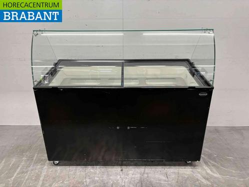 Verrijdbare Combisteel Tenerife Schepijsvitrine 10 bakken, Zakelijke goederen, Horeca | Keukenapparatuur, Ophalen of Verzenden