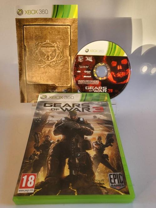 Gears of War 3 Xbox 360, Games en Spelcomputers, Games | Xbox 360, Zo goed als nieuw, Ophalen of Verzenden