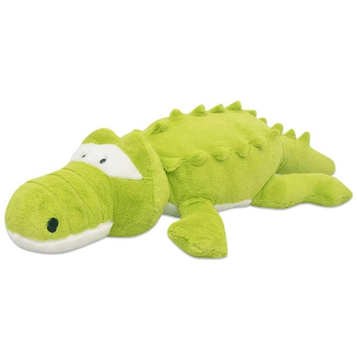 vidaXL Knuffelbeest krokodil XXL 150 cm, Kinderen en Baby's, Speelgoed | Knuffels en Pluche, Nieuw, Verzenden