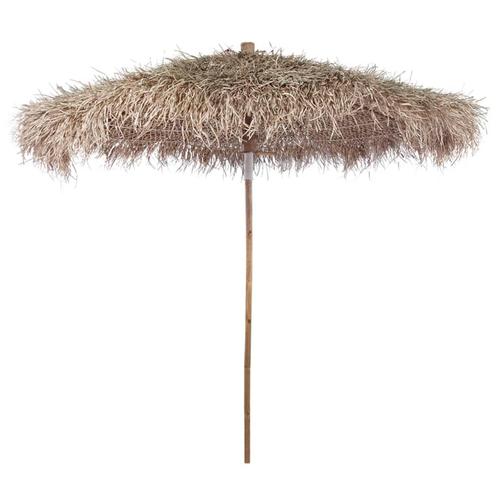 vidaXL Parasol van bamboe met dak van bananenbladeren 210 cm, Tuin en Terras, Parasols, Nieuw, Verzenden
