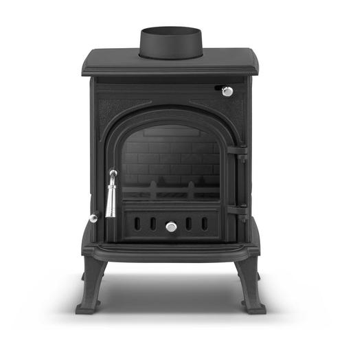 Retro houtkachel VILHELM - gietijzer - 5kw - verwarmt tot..., Huis en Inrichting, Kachels, Nieuw, Ophalen of Verzenden