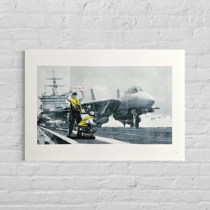 Genummerde Editie BANKSY Applause, Antiek en Kunst, Kunst | Litho's en Zeefdrukken, Verzenden