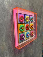 KIRAS - MILLEGUSTI! 25x25cm, Antiek en Kunst, Kunst | Schilderijen | Modern