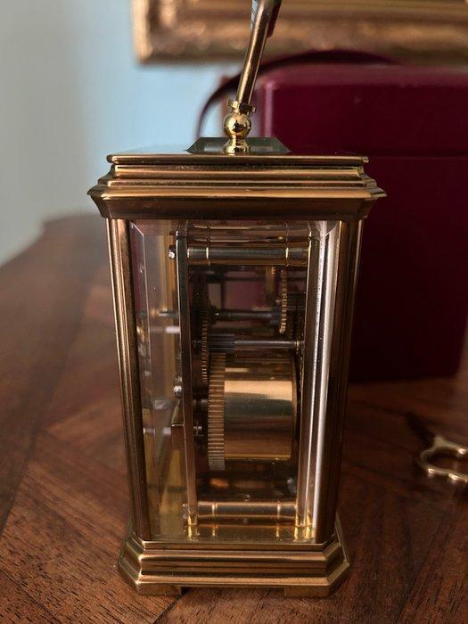 Rijtuigklok, Wekker - LaValle’ - Modern Glas, Verguld -, Antiek en Kunst, Antiek | Klokken