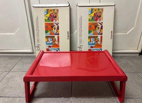 Guzzini - Luigi Massoni - Plateau de lit (2) - Plastique -, Antiek en Kunst, Antiek | Meubels | Stoelen en Sofa's