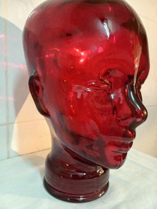 Mannequin - Rojo Coral - Glas, Antiquités & Art, Curiosités & Brocante
