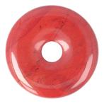 Rode Jaspis Donut hanger Nr 19 - Ø 5 cm, Verzenden