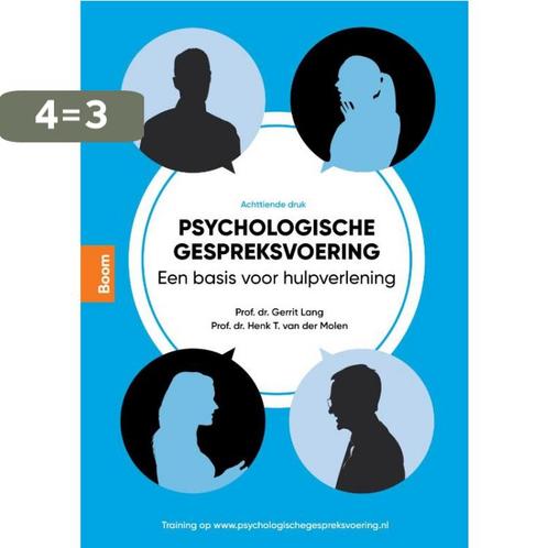 Psychologische gespreksvoering 9789024427635 Gerrit Lang, Boeken, Studieboeken en Cursussen, Zo goed als nieuw, Verzenden