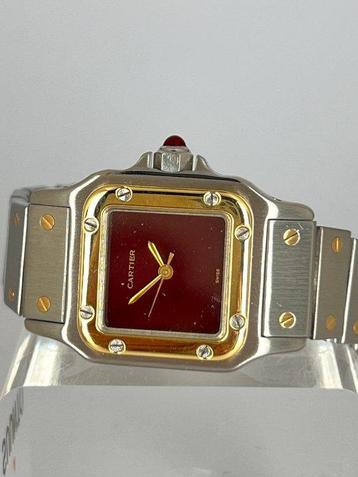 Cartier - Santos Galbee Spider Burgundy Dial - 0902 -