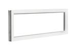 PVC raam vast b150xh50 cm wit, Nieuw, 120 tot 160 cm, Dubbelglas, Ophalen of Verzenden