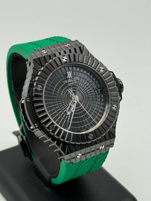 Hublot - Big Bang Caviar Automatic Green - 946790 - Unisex -, Handtassen en Accessoires, Horloges | Heren