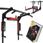 2dekans | Zoluko Dip & Pull Up Bar – Professioneel Wandmodel, Sport en Fitness, Ophalen of Verzenden, Nieuw