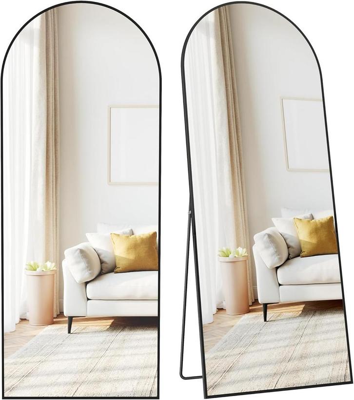 Staande spiegel XL- 165x60 cm hoog - volledige lengte, Huis en Inrichting, Woonaccessoires | Spiegels, Verzenden