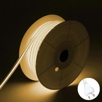COB LED Strip - Warm Wit 3000K - 25 Meter in één rol(1x 25m, Verzenden