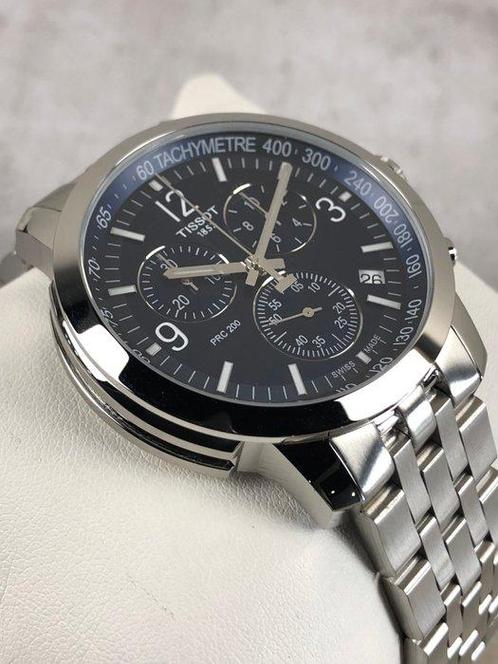 Tissot - PRC 200 Chronograph - Zonder Minimumprijs -, Handtassen en Accessoires, Horloges | Heren