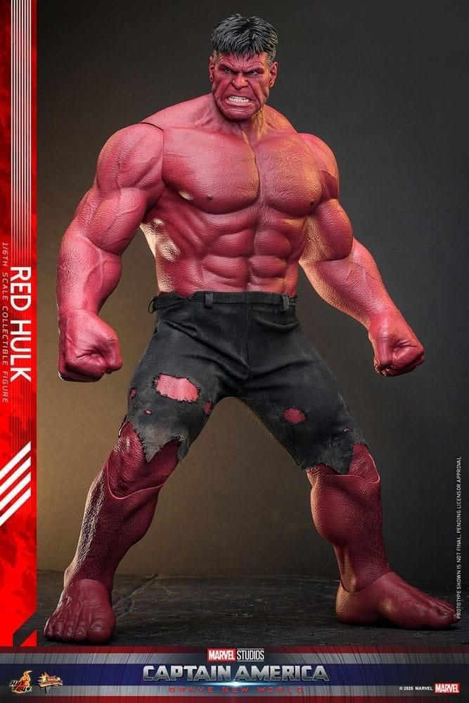 Captain America: Brave New World Action Figure 1/6 Red Hulk, Verzamelen, Film en Tv, Ophalen of Verzenden