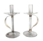 Carlo Moretti - Kaarsenhouder (2) - geblazen glas