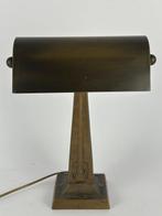 Bankierslamp - Brons, Messing