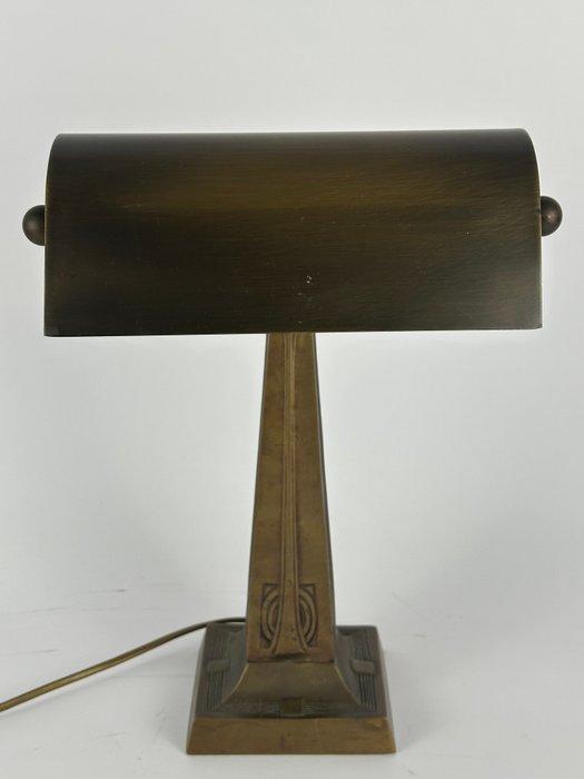 Bankierslamp - Brons, Messing, Antiek en Kunst, Kunst | Designobjecten