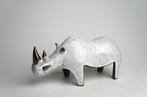 Urszula Despet - sculptuur, Craquele Rhinoceros - 11 cm -
