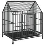 Gegalvaniseerd Hondenhok met Wielen - Tweede Kansje!, Dieren en Toebehoren, 100 cm of meer, Verzenden, 75 tot 110 cm, Nieuw