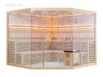 Sauna met kachel - Prisma 250x250x210cm, Nieuw, Ophalen