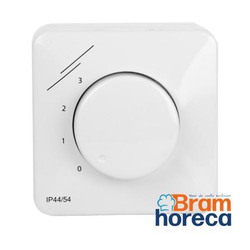 Potentiometer 0-10V met UIT-stand | 1-10 VDC | SMT-D-4P-AL, Doe-het-zelf en Bouw, Ventilatie en Afzuiging, Verzenden