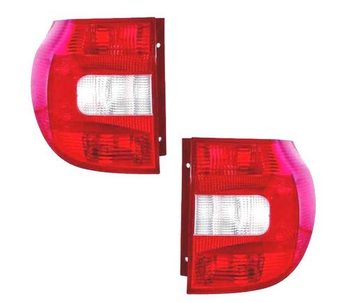 FEUX ARRIÈRE POUR SKODA YETI 09-13 BLANC ROUGE, Auto-onderdelen, Verlichting, Verzenden