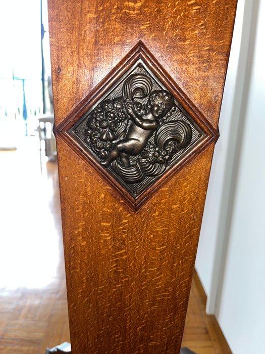 Settle (zitbank met hoge leuning) - Hout - Kolom en hout, Antiek en Kunst, Antiek | Overige Antiek