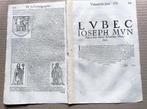 Duitsland - Lübeck; Sebastian Munster, 1556 - Lubecca, Nieuw