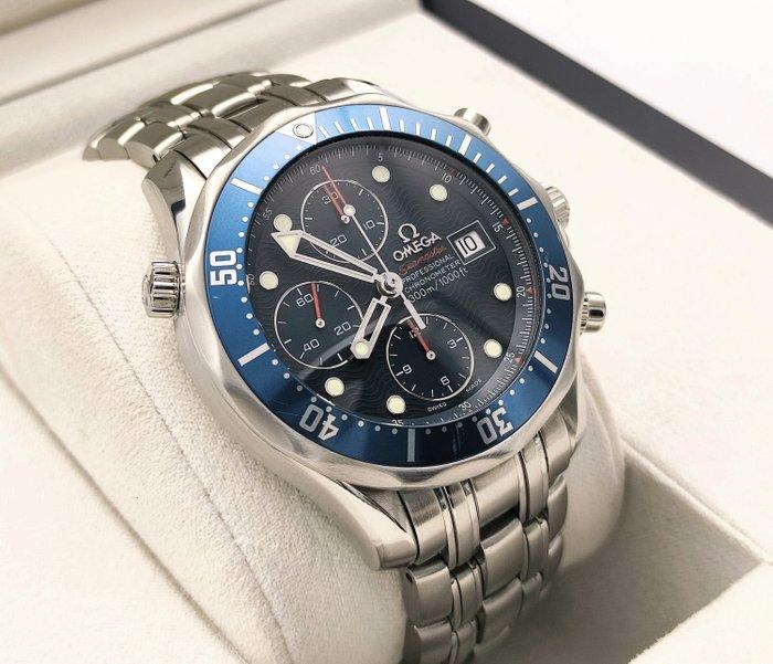 Omega - Seamaster Diver 300M Chronograph - 2225.80.00 -, Handtassen en Accessoires, Horloges | Heren