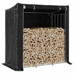 vidaXL Haardhoutrek met regenhoes 200x100x200 cm, Tuin en Terras, Brandhout, Verzenden
