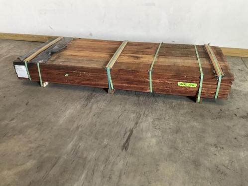 Veiling - 25x Vermelho hardhouten beschoeiingsplank 250x10x2, Doe-het-zelf en Bouw, Hout en Planken, Nieuw