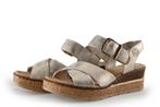 Rieker Sandalen in maat 39 Beige, Verzenden, Beige, Sandalen of Muiltjes, Zo goed als nieuw