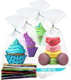 2dekans | Feestio Uitdeelzakjes Transparant - Traktatie, Hobby en Vrije tijd, Ophalen of Verzenden, Nieuw