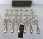 Christofle - Vork - Set van 12 dinervorken model Malmaison -