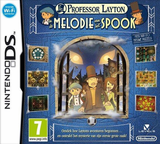 Professor Layton en de Melodie van het Spook (DS Games), Games en Spelcomputers, Games | Nintendo DS, Zo goed als nieuw, Ophalen of Verzenden