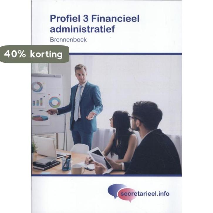 Profiel 3 Financieel administratief / Bronnenboek /, Boeken, Schoolboeken, Zo goed als nieuw, Verzenden