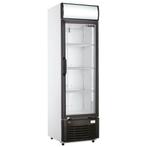 Drankenkoeling | 282L | Zwart/Wit | 0°C/+10°C | Statisch +, Verzenden, Nieuw in verpakking