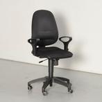 Interstuhl Q114 bureaustoel, zwart, 2D armleggers, Nieuw, Ophalen of Verzenden