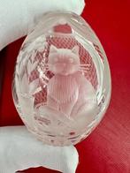 Fabergé ei - Fabergé Ltd. – Crystal Egg “Cat” – Signed &
