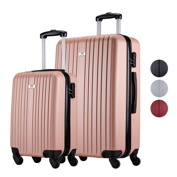 2dekans | Slazenger Kofferset – 2-Delig: 26L & 71L – 63 x 43, Muziek en Instrumenten, Behuizingen en Koffers, Ophalen of Verzenden