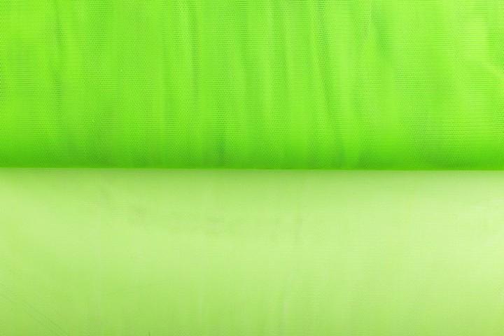 Tule op rol groen - Polyester stof 40m op rol, Hobby en Vrije tijd, Stoffen en Lappen, Verzenden