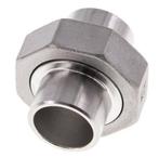 Union Connecteur droit 26.9mm Extrémité à souder Acier, Verzenden