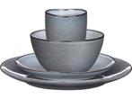 Mica Decorations Tabo Serviesset 4 Persoons - Grijs, Verzenden, Nieuw