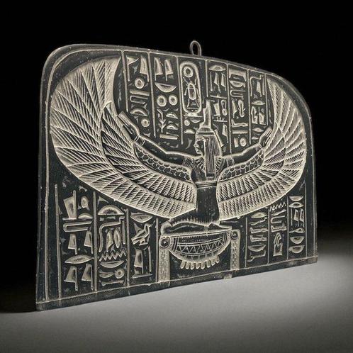 Replica van het oude Egyptisch Reliëfplaatje van de, Antiek en Kunst, Antiek | Overige Antiek