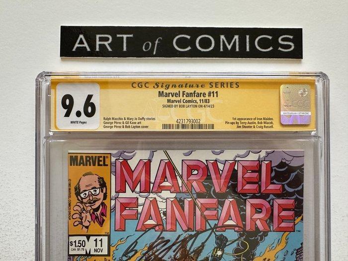 Marvel Fanfare #11 - 1st appearance of Iron Maiden - CGC, Boeken, Strips | Comics