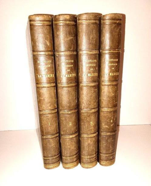 Charles van Tenac - Histoire général de la Marine - 1840, Antiek en Kunst, Antiek | Boeken en Manuscripten