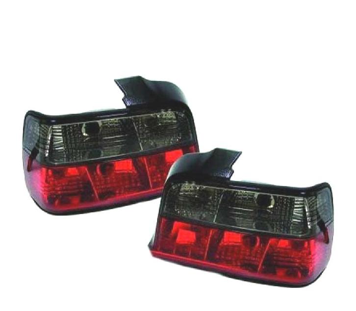 FEUX ARRIÈRE BMW E36 91-99 ROUGE FUMÉ, Auto-onderdelen, Verlichting, Verzenden